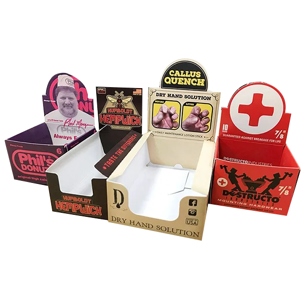 Premium Quality Custom Printed Cosmetic Display Boxes