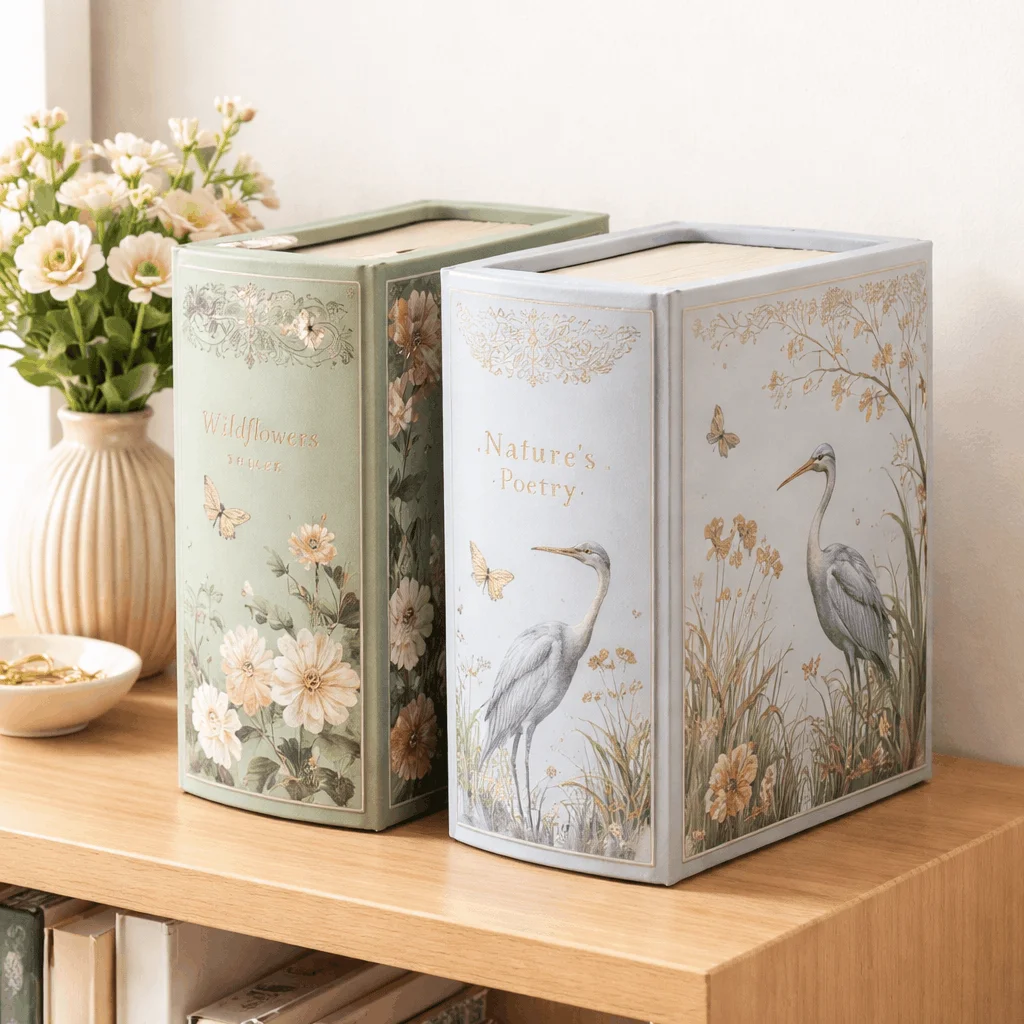 Custom Bookend Boxes