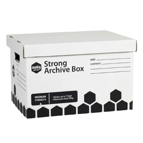 Custom Printed Archive Boxes