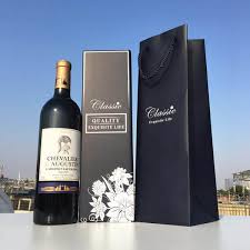 Customized Kraft Wine Bottle Box