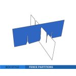 Custom Cardboard Fence Partition in Boxes