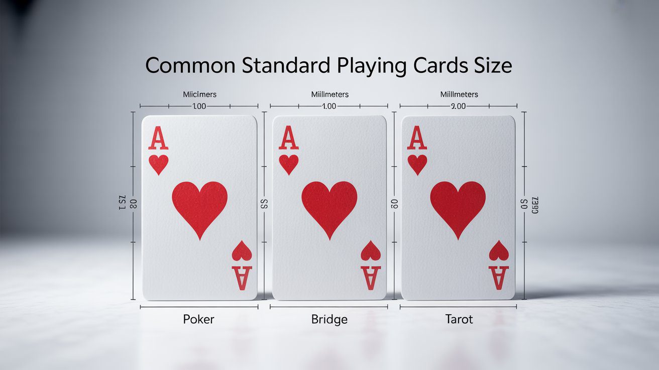 poker card size