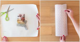 how to make a bag out of wrapping paper